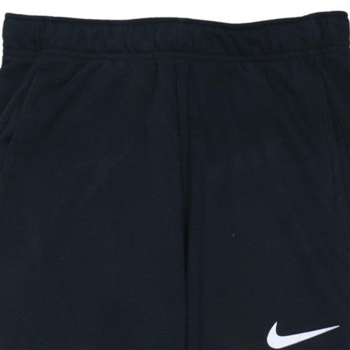 Nike Men's Black Dri-FIT Joggers Small Standard Fit Sweatpants