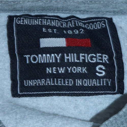 Tommy Hilfiger Womens Grey Crew Neck Pullover Sweatshirt Size S