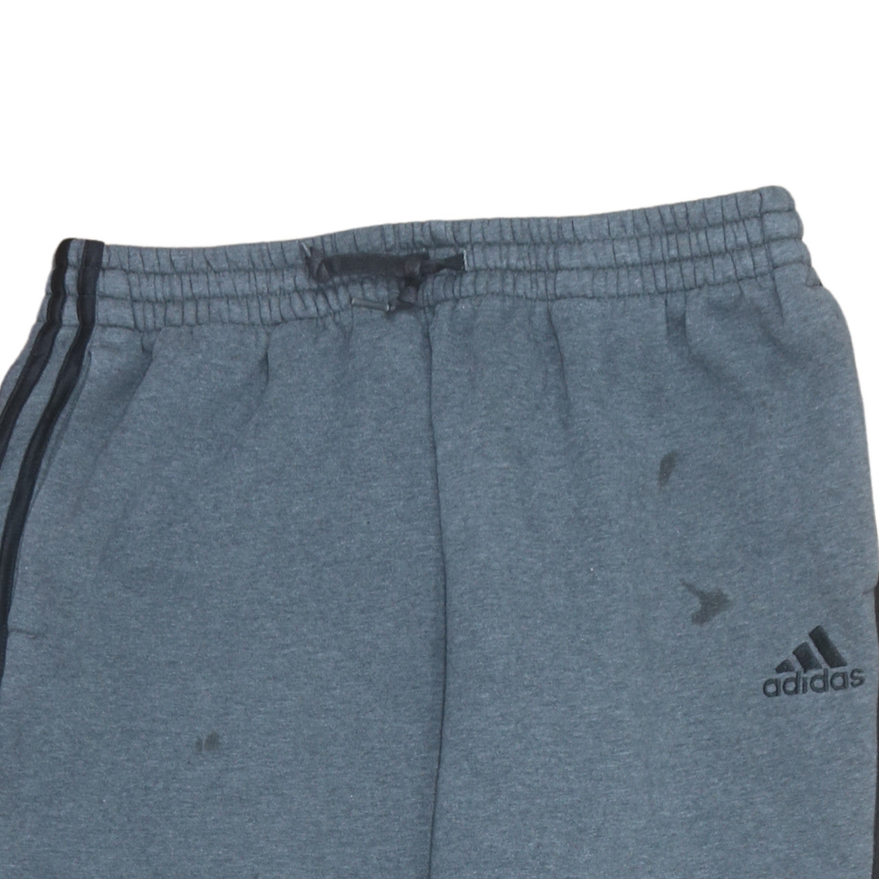 Adidas Men's Blue XL Jogger Sweatpants with Side Stripes