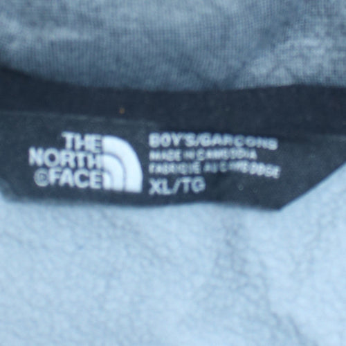 The North Face Boys Grey XL Pullover Fleece Quarter Zip Sweatshirt
