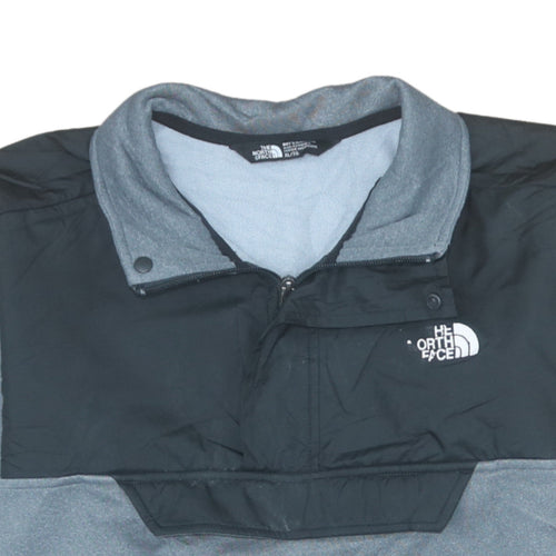 The North Face Boys Grey XL Pullover Fleece Quarter Zip Sweatshirt