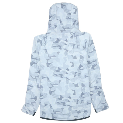 Nike Men's Grey Full Zip Camouflage Hoodie Size S