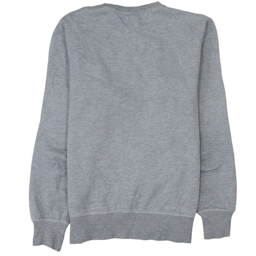 Ellesse Men Grey Logo Pullover Sweatshirt Size M Regular Fit