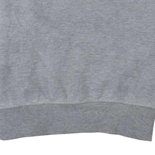 Ellesse Men Grey Logo Pullover Sweatshirt Size M Regular Fit