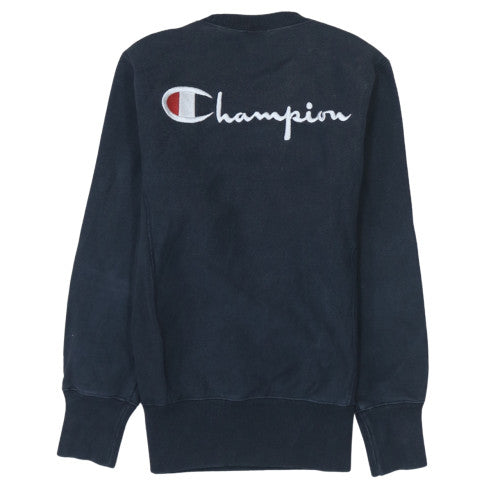 Champion Men's Blue XS Crew Neck Pullover Sweatshirt