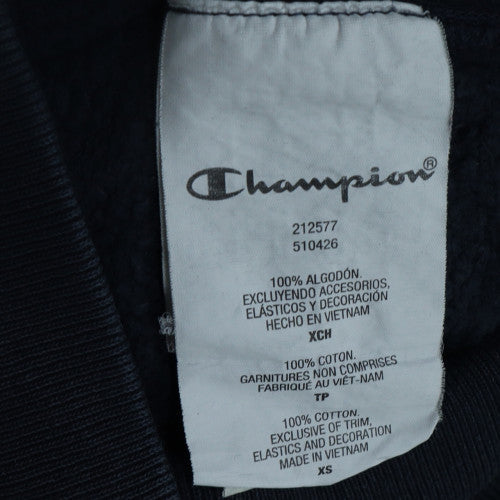 Champion Men's Blue XS Crew Neck Pullover Sweatshirt