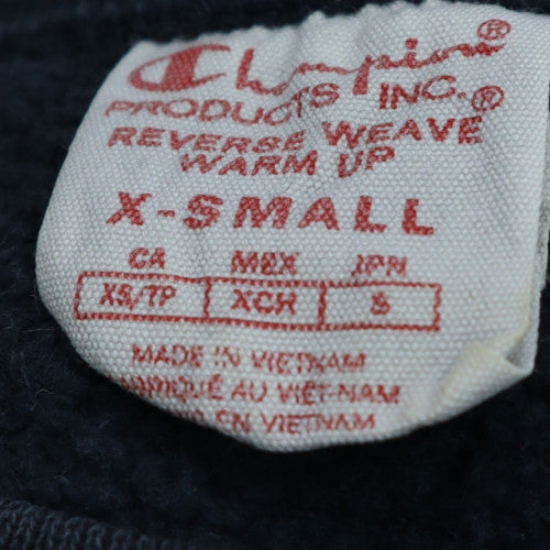 Champion Men's Blue XS Crew Neck Pullover Sweatshirt