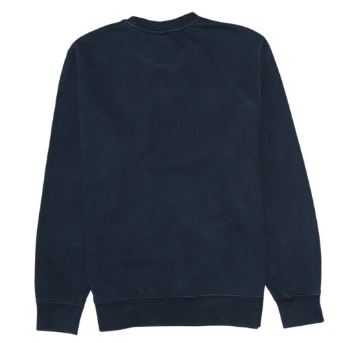 Nike Men's Black Cotton Blend Crew Neck Pullover Sweatshirt M