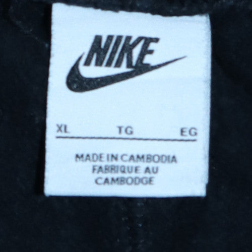 Nike Men's Black XL Jogger Fleece Activewear Trousers