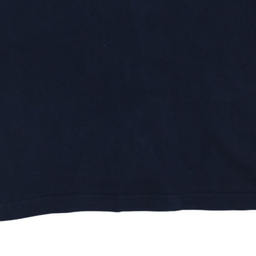 Cotton Traders Mens Multicoloured Rugby Henley Sweatshirt XL