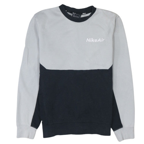 Nike Air Men's Grey Pullover Sweatshirt Small Regular Fit Sportswear
