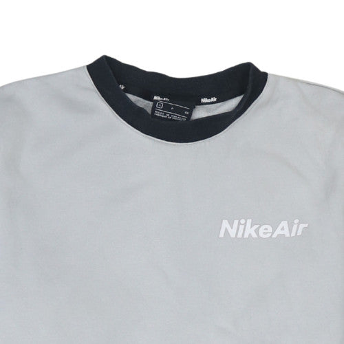 Nike Air Men's Grey Pullover Sweatshirt Small Regular Fit Sportswear