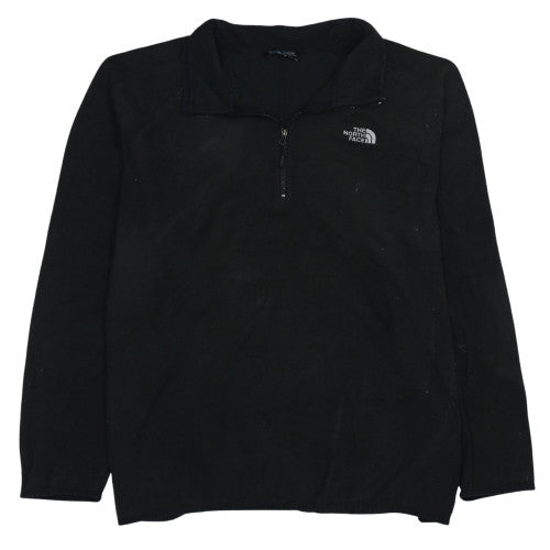 The North Face Men's Black 2XL Fleece 1/2 Zip Pullover Sweatshirt
