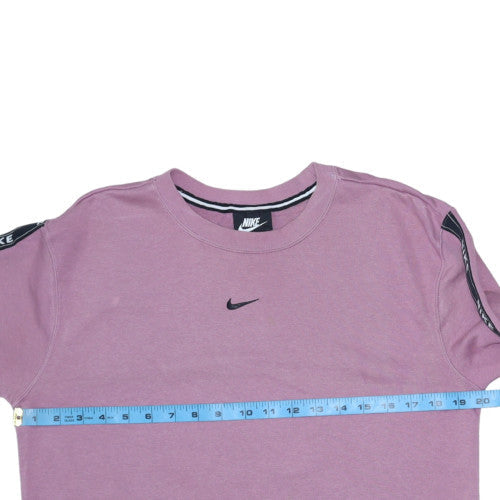 Nike Men's Purple Crew Neck Logo Pullover Sweatshirt Size S