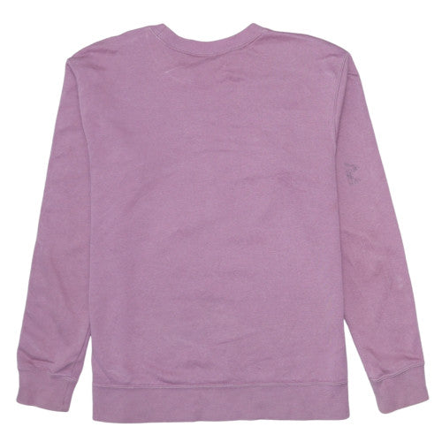 Nike Men's Purple Crew Neck Logo Pullover Sweatshirt Size S