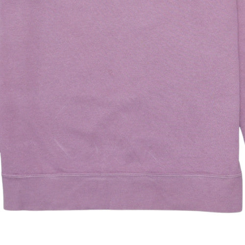 Nike Men's Purple Crew Neck Logo Pullover Sweatshirt Size S