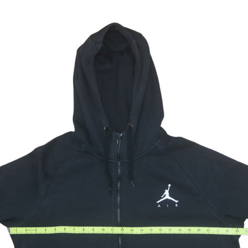 Jordan Mens Black Full Zip Hoodie Medium Fleece Sportswear
