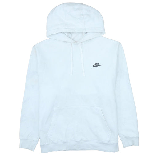 Nike Men's White XL Pullover Hoodie Fleece Sportswear Sweatshirt