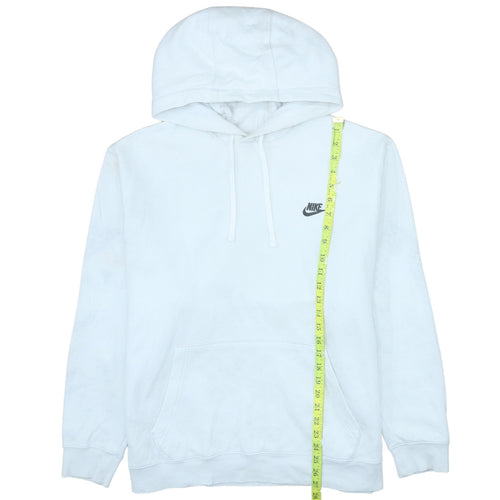 Nike Men's White XL Pullover Hoodie Fleece Sportswear Sweatshirt