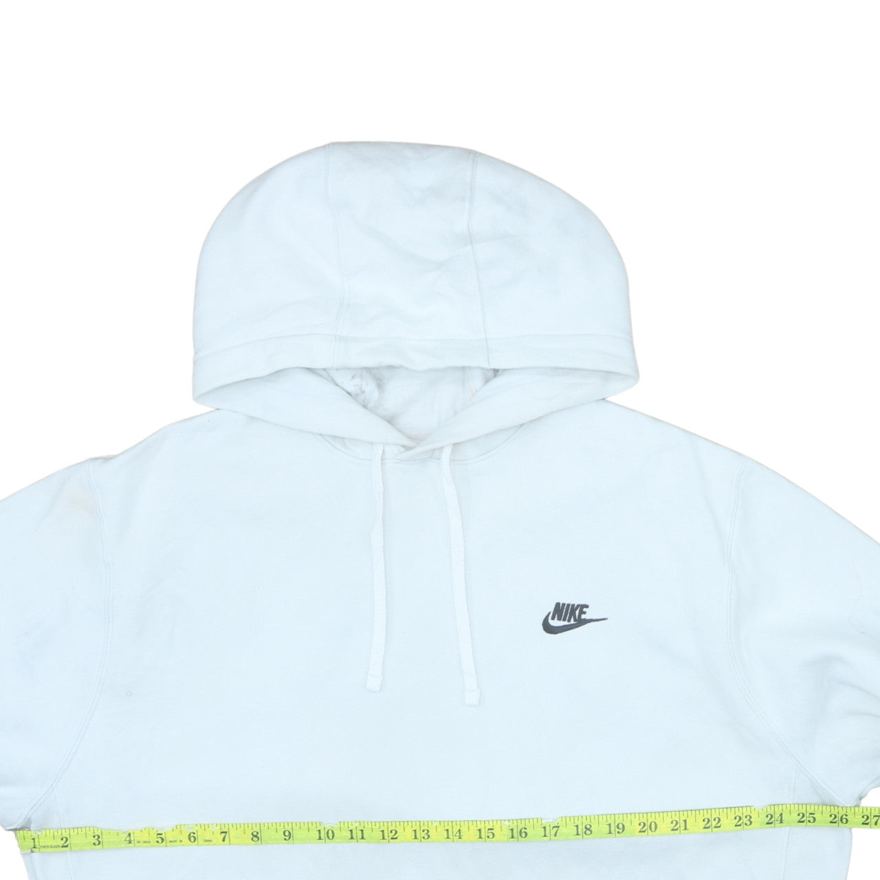 Nike Men's White XL Pullover Hoodie Fleece Sportswear Sweatshirt