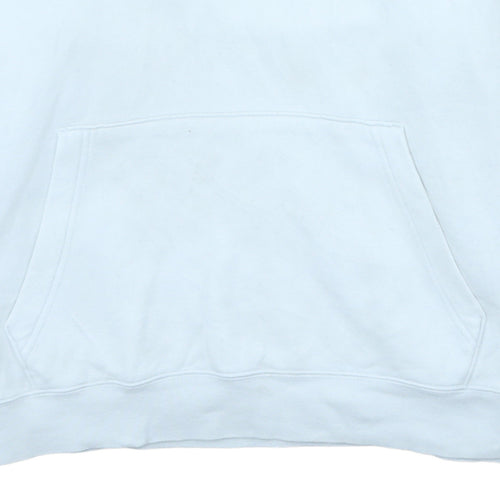 Nike Men's White XL Pullover Hoodie Fleece Sportswear Sweatshirt
