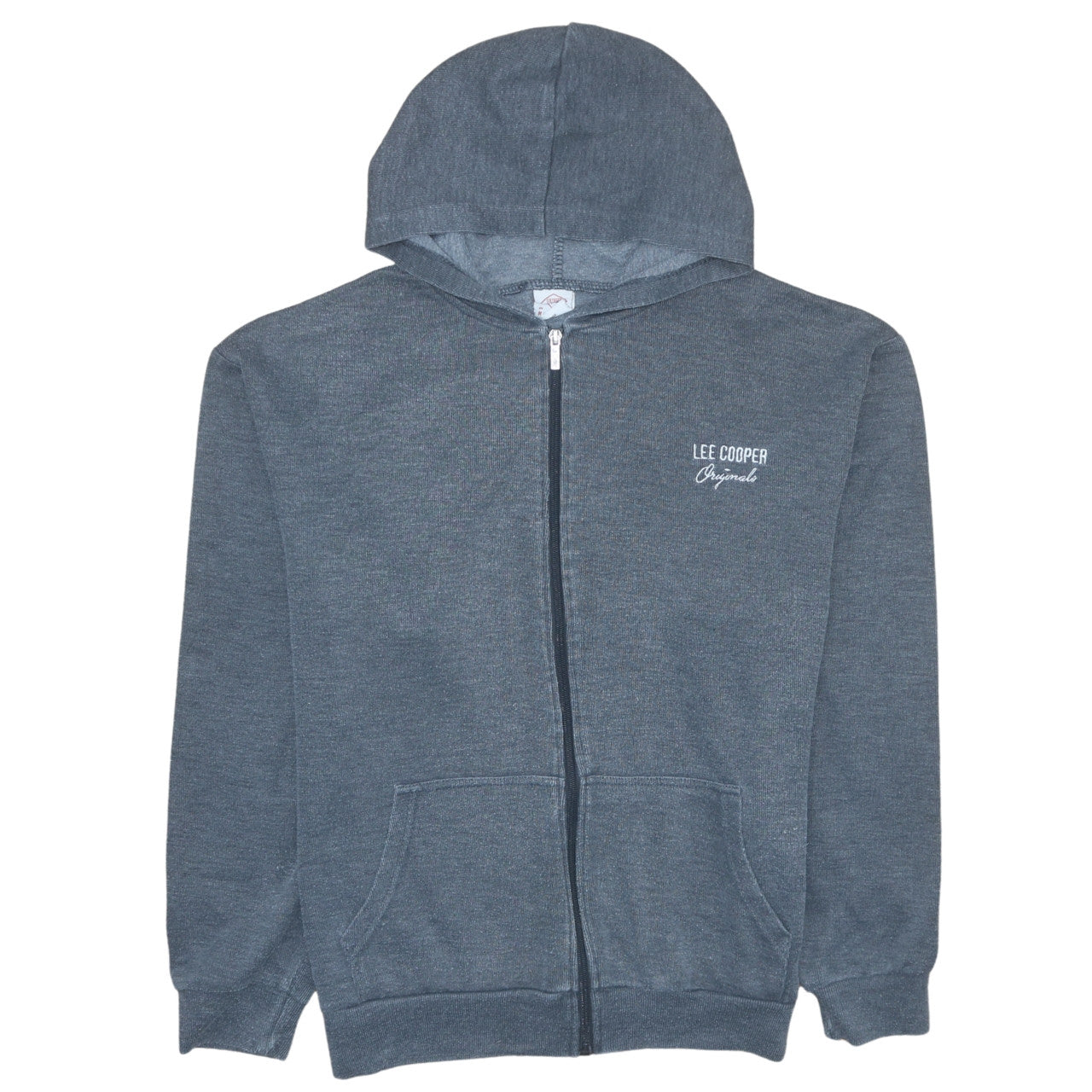 Lee Cooper Men's Blue Full Zip Hoodie Size M Regular Fit