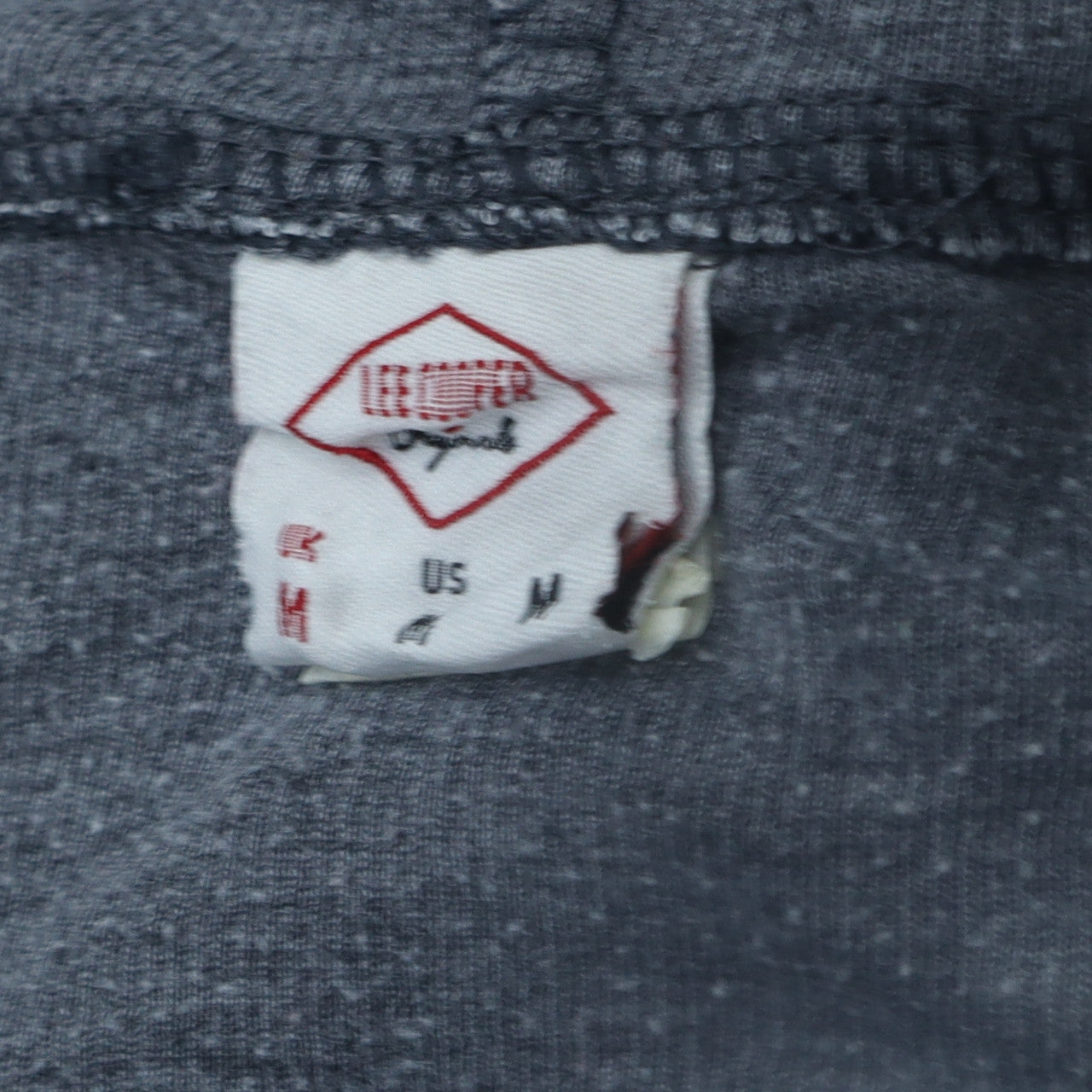 Lee Cooper Men's Blue Full Zip Hoodie Size M Regular Fit