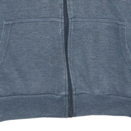Lee Cooper Men's Blue Full Zip Hoodie Size M Regular Fit