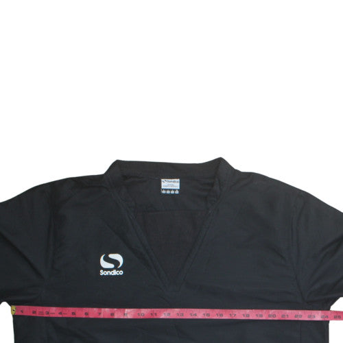 Sondico Men's Black Long Sleeve Pullover Sweatshirt L V-Neck