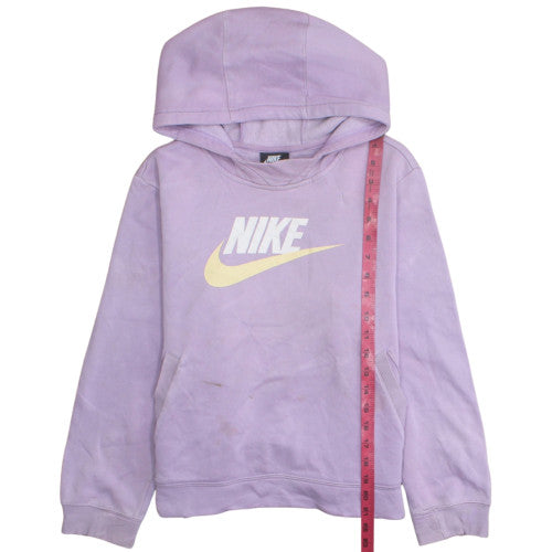 Nike Womens Purple Pullover Hoodie Standard Fit Size L Casual
