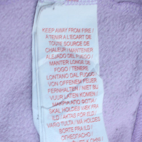 Nike Womens Purple Pullover Hoodie Standard Fit Size L Casual