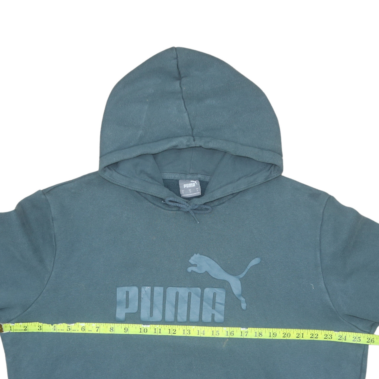 Puma Men's Blue XL Pullover Hoodie with Logo Graphic