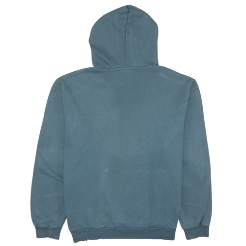 Puma Men's Blue XL Pullover Hoodie with Logo Graphic
