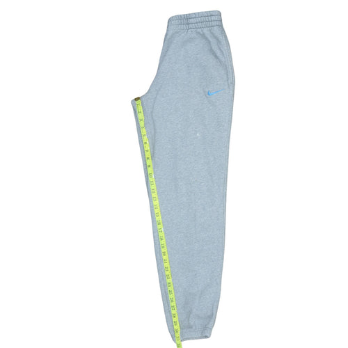 Nike Men's Grey Small Fleece Sweatpants Joggers Tapered Fit