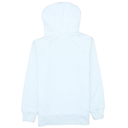 Levi's White Pullover Hoodie Unisex Adults XS Logo Fleece Sweatshirt