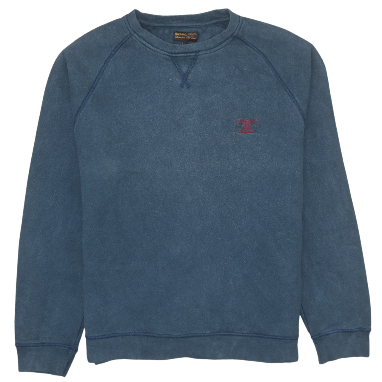 Barbour Men's Blue Crew Neck Pullover Sweatshirt L