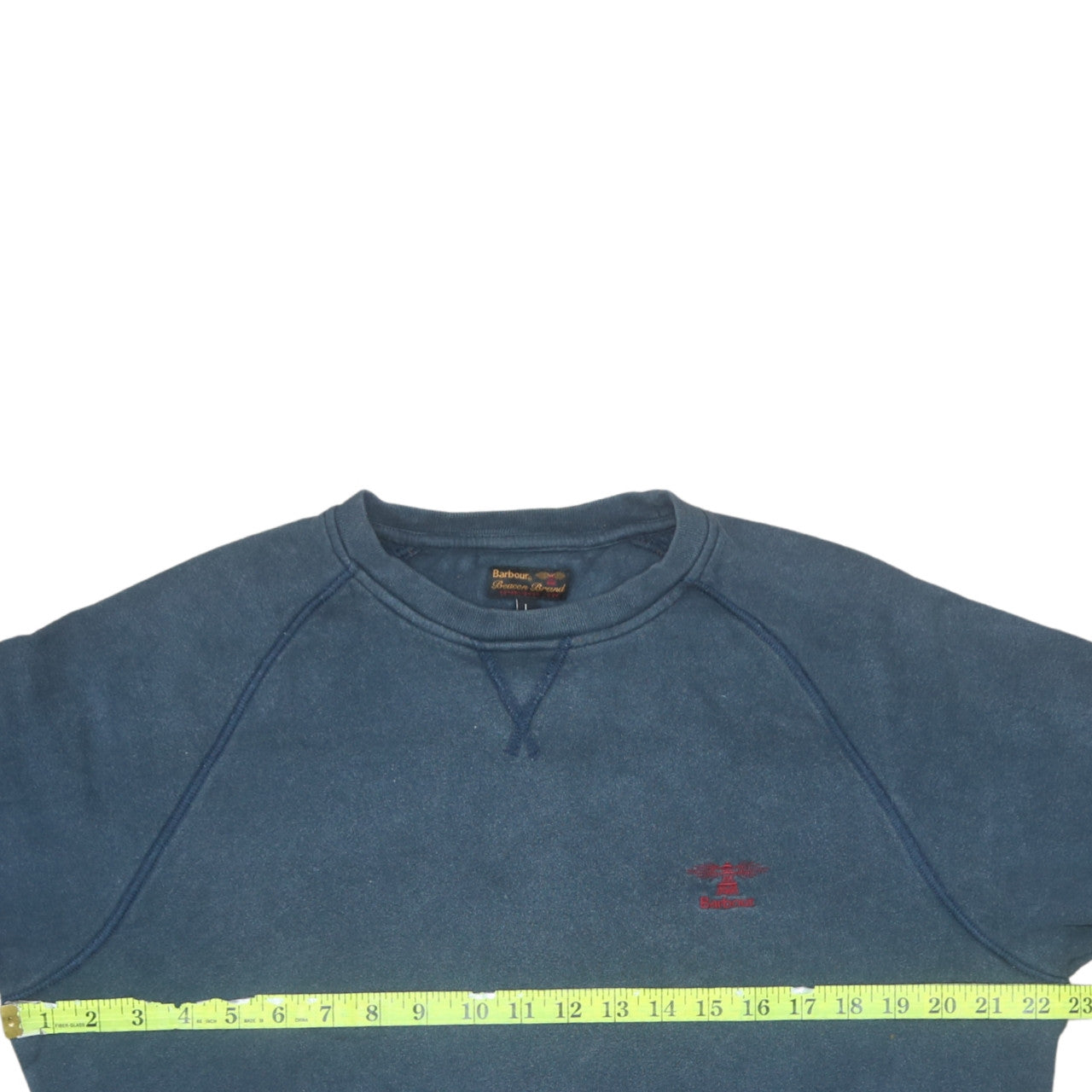 Barbour Men's Blue Crew Neck Pullover Sweatshirt L