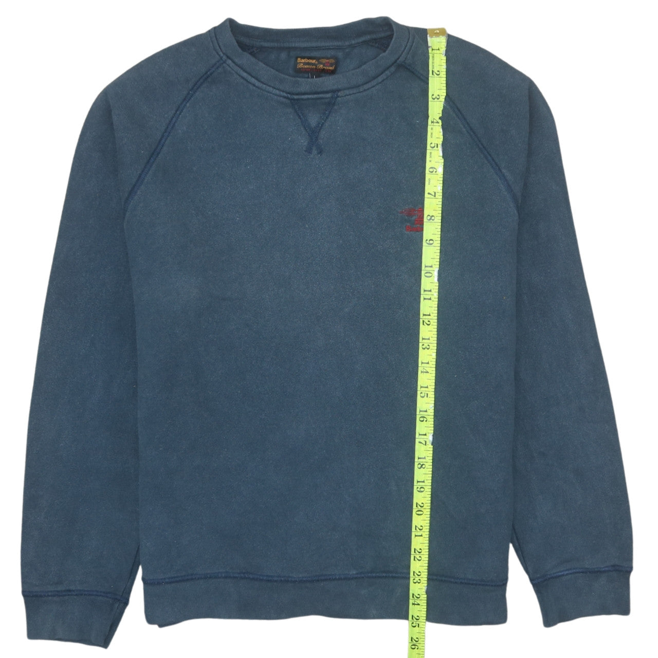 Barbour Men's Blue Crew Neck Pullover Sweatshirt L