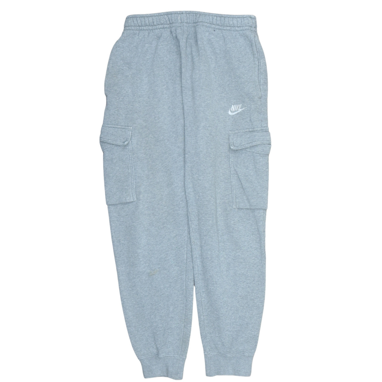 Nike Men's Grey Jogger Cargo Sweatpants Size S Regular Fit