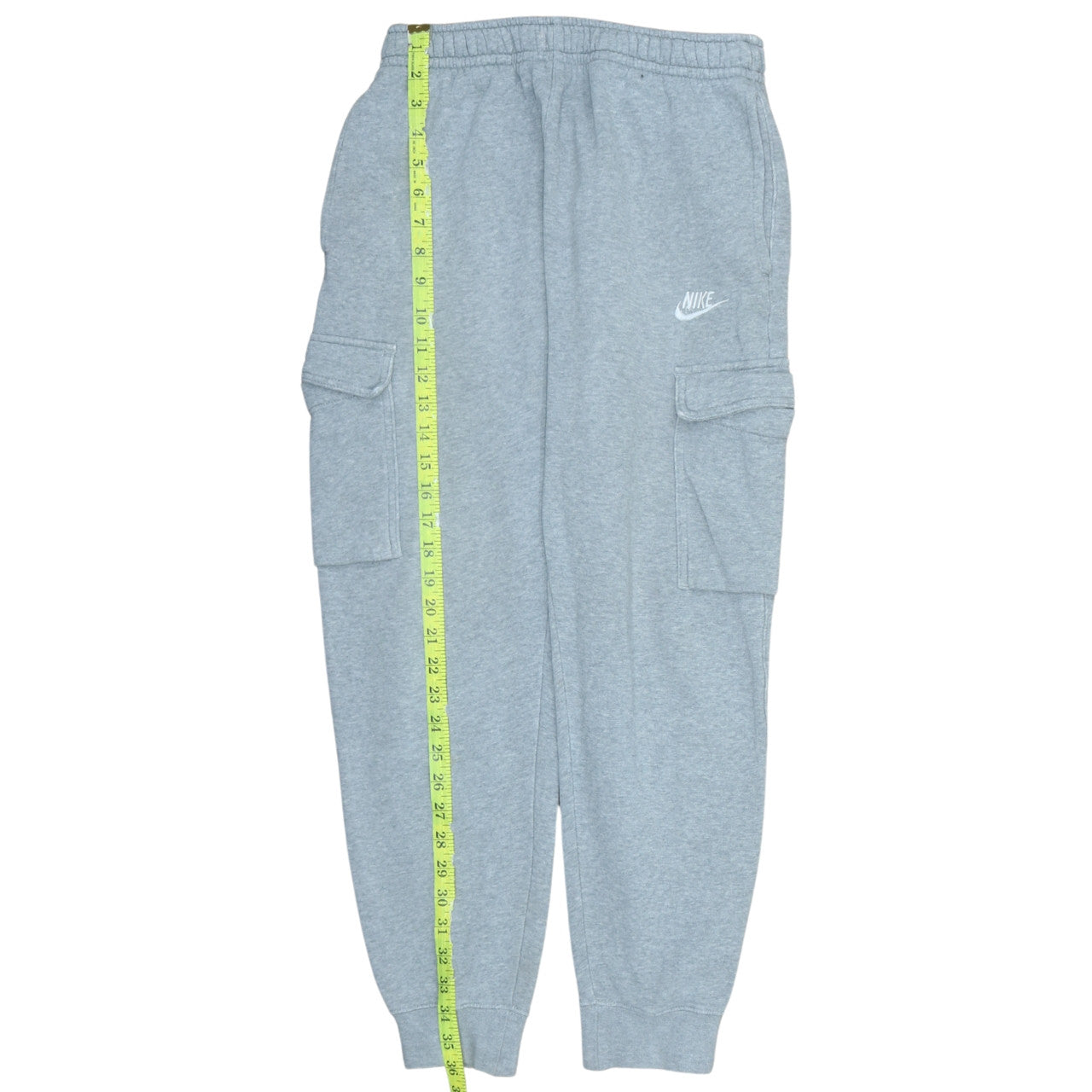 Nike Men's Grey Jogger Cargo Sweatpants Size S Regular Fit