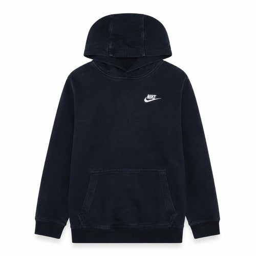 Nike Boys Black Pullover Hoodie L (147-158cm) Fleece Sweatshirt