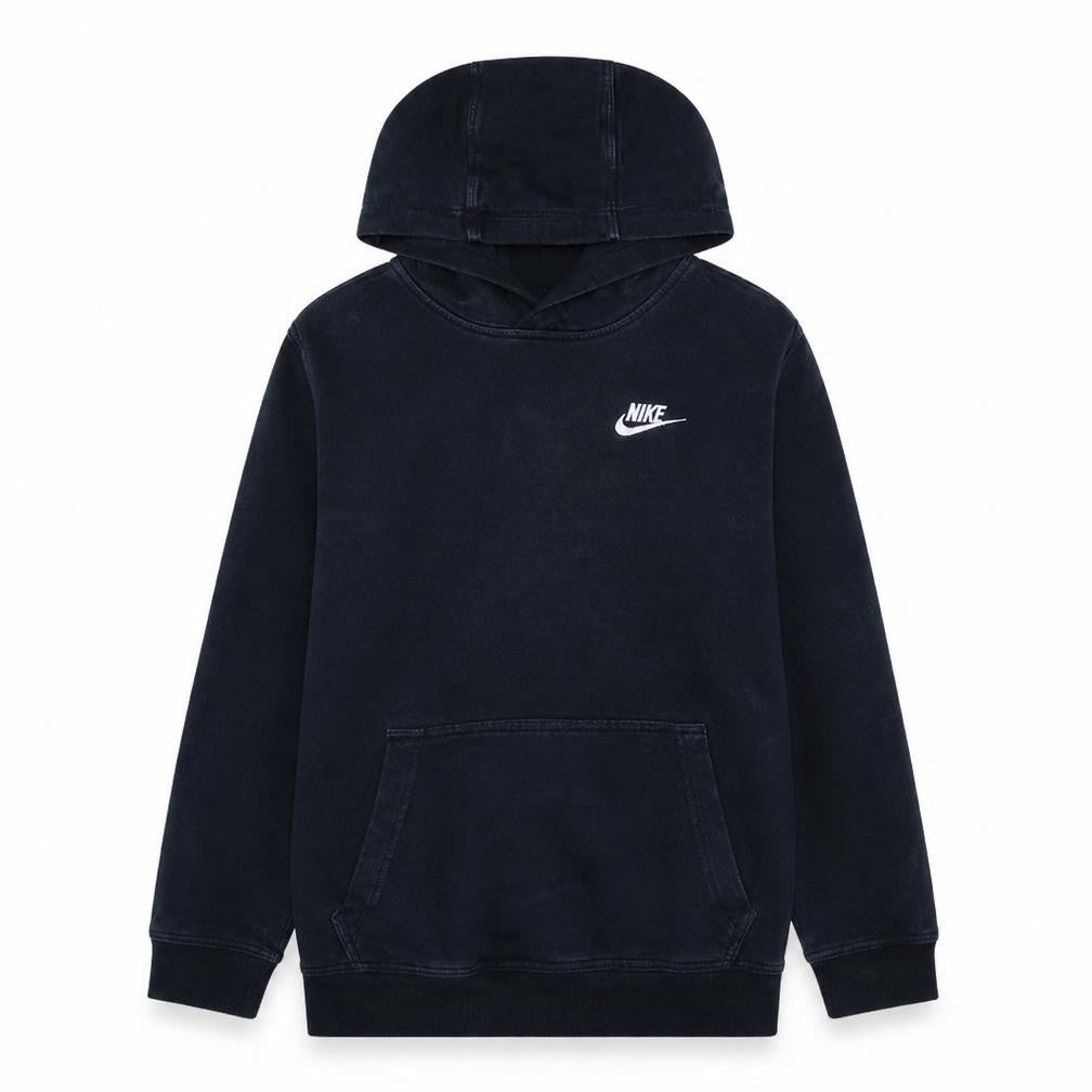Nike Boys Black Pullover Hoodie L (147-158cm) Fleece Sweatshirt