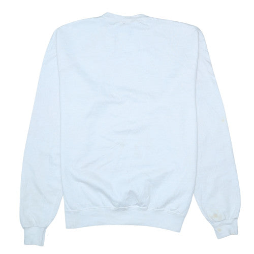 Champion Eco Women White Pullover Sweatshirt L 'Mommin Ain't Easy'