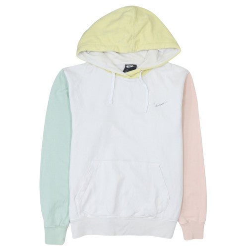 Nike Womens Multicoloured Small Pullover Hoodie Cotton Blend