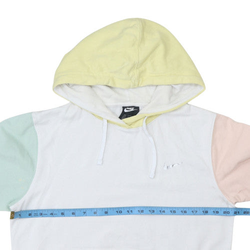 Nike Womens Multicoloured Small Pullover Hoodie Cotton Blend