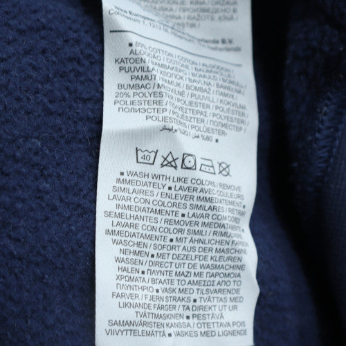 Nike Men's Blue Small Pullover Crew Neck Fleece Sweatshirt