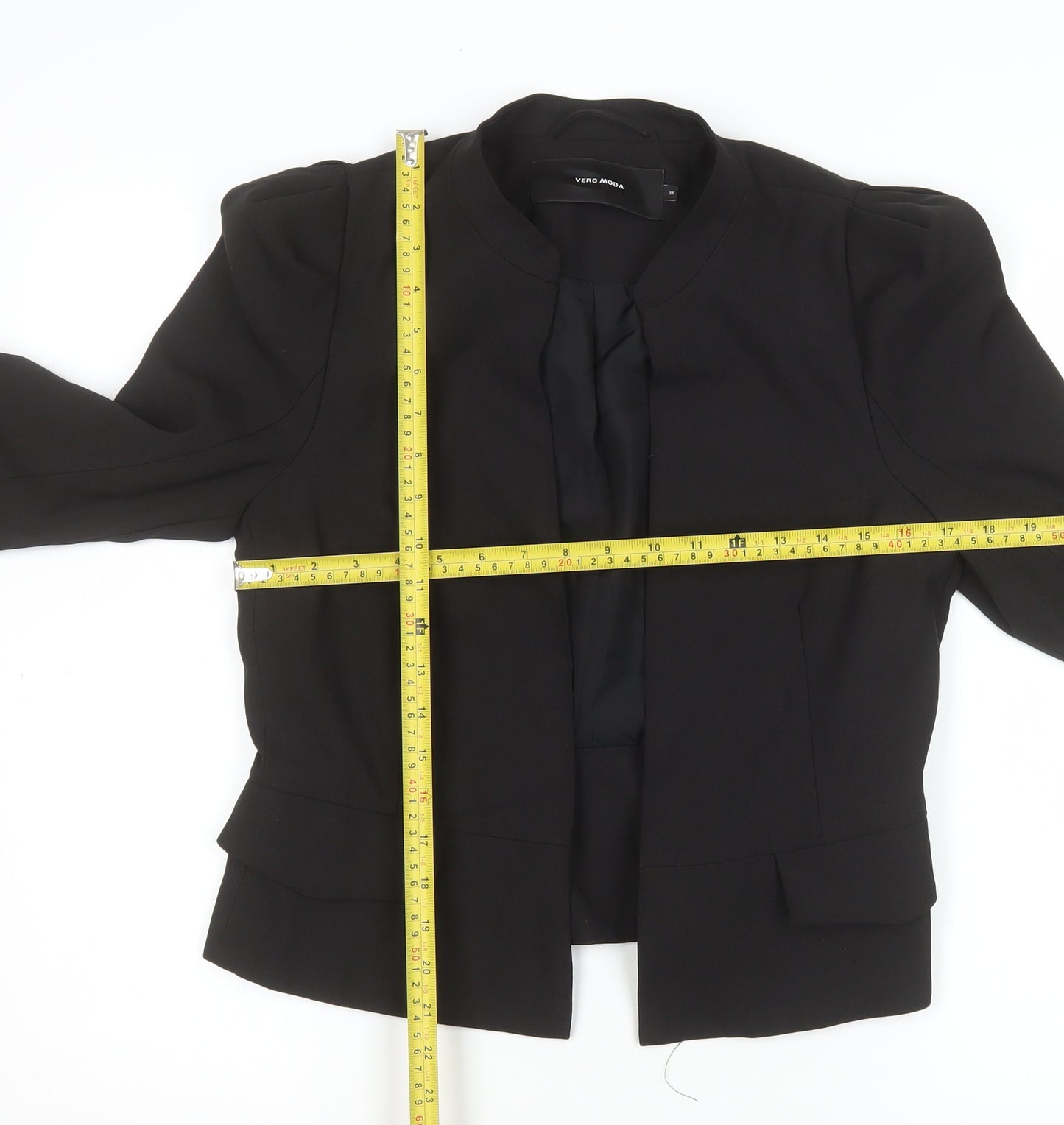 Vero Moda Women’s Black Classic Blazer Jacket Size 10