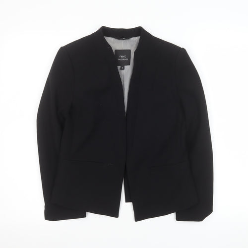 Next Women Black Slim Fit Tailored Blazer Jacket UK 6