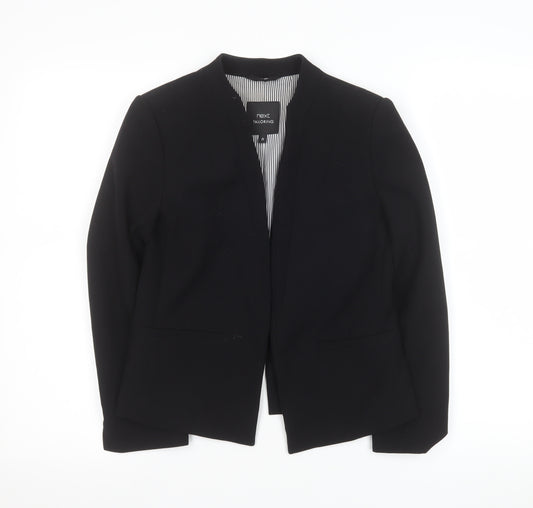 Next Women Black Slim Fit Tailored Blazer Jacket UK 6