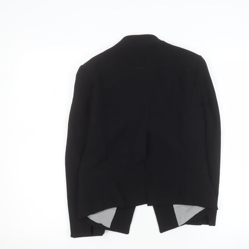 Next Women Black Slim Fit Tailored Blazer Jacket UK 6